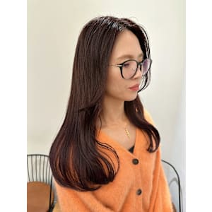 池袋 髪質改善 艶髪  バイオレットブラウン♪