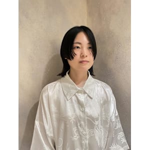 レイヤー×ボブ×ウルフカット×切りっぱなし×横浜