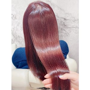 【151e_戸塚】*髪質改善+ラズベリーピンクベージュ*