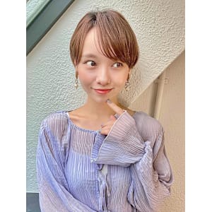 耳かけショートひし形ショート30代40代表参道