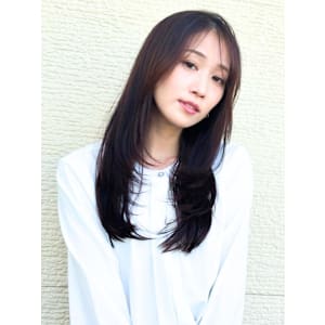 くびレイヤーロングイメチェンフルバング20代30代40代