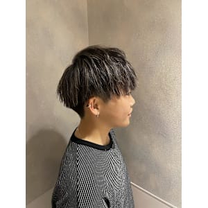 メンズカット/ハイライトカラー/コントラストカラー