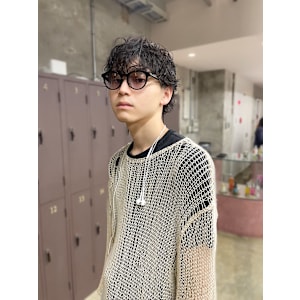 無造作シャドウパーマ