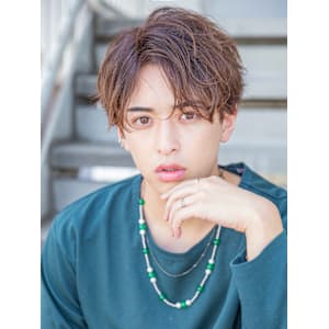 【小久保style】メンズカットツーブロックツイストウルフ