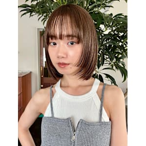 ボブ　ストレート