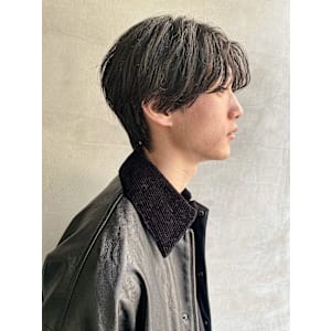 メンズショート　骨格補正