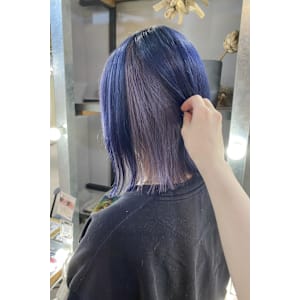 アンブレラカラー/切りっぱなしボブ