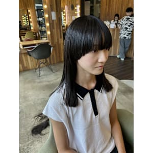 ロングマッシュヘア