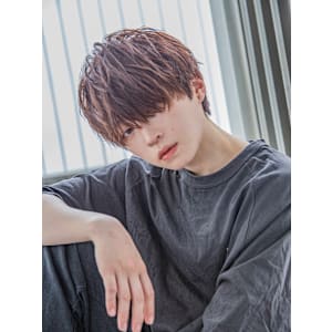 【小久保style】メンズカットツーブロックツイストウルフ