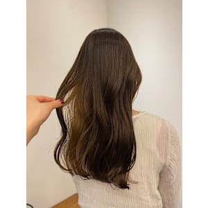 カラー/髪質改善/イルミナカラー/透明感/ブラウンベージュ