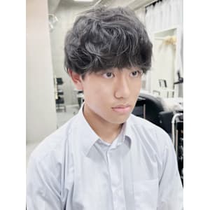 メンズ　ニュアンスパーマ　［高崎駅］