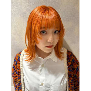 秋のオレンジカラー/エンドウ