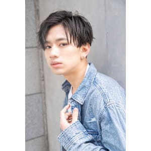 【小久保style】メンズカットツーブロックツイストウルフ