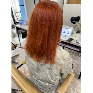 オレンジベージュケアブリーチボブルフ所沢練馬ひばりヶ丘