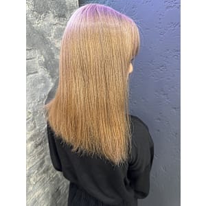 ミルクティーカラーダブルカラーエギョモリ