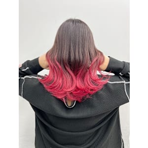 ピンクグラデーション