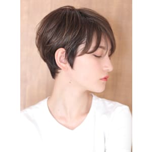 40代50代小顔黒髪ネビージュボブルフワンレンショート - INCEPTION  GINZA 銀座【インセプション】掲載中