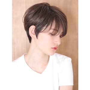 40代50代小顔黒髪ネビージュボブルフワンレンショート - INCEPTION  GINZA 銀座【インセプション】掲載中