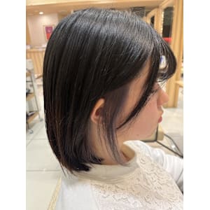 ［なつな］イヤリングカラー/ラベンダーシルバー