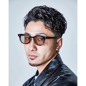 オトコを上げるリバースパーマ