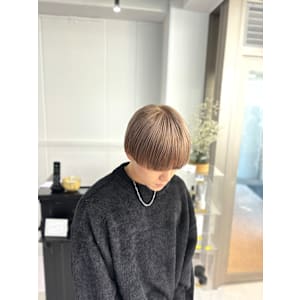 メンズミルクティーベージュ