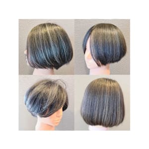 グレイも怖くない　白髪ぼかし