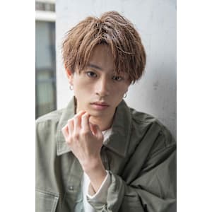 【小久保style】メンズカットツーブロックツイストウルフ