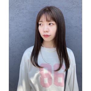 ナチュラルストレート