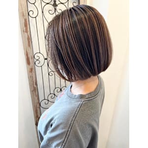 ボブバレイヤージュ