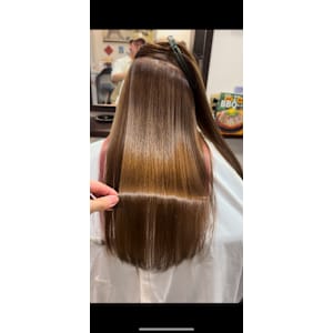 髪質改善ストレート