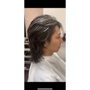 ハイライトメッシュホワイト