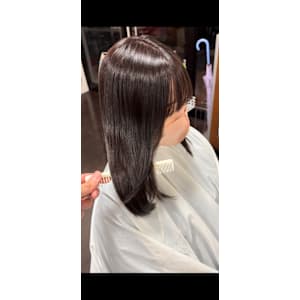 髪質改善ストレート