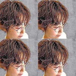 30/40代おススメ☆　外国人風　ショートボブ