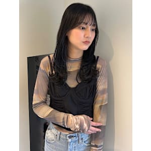 透明感カラー/レイヤー/ロングヘア