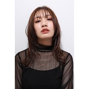 ミディアム　顔周りレイヤー