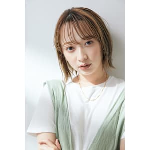 シースルーボブ/AVEDAカラー