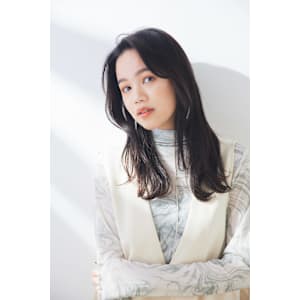 ダークカラー/セミロング