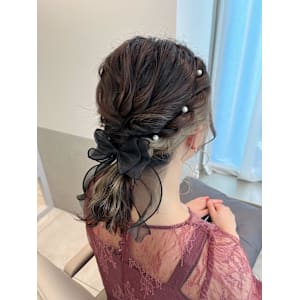 ふわふわポニーテール