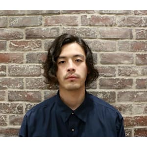 金子ノブアキさん風パーマスタイル