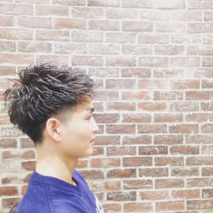 ローフェード２ブロック×フォワードスタイル