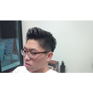 剛毛×ポンパドール