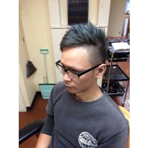 アシメモヒカンスタイル