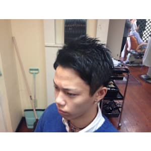 ナチュラル爽やか刈り上げスタイル