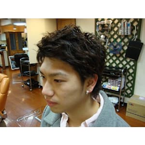 EXILE風ショートパーマ