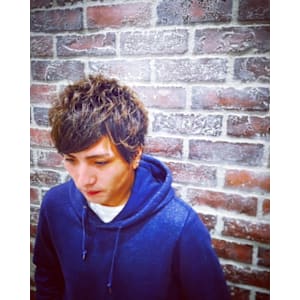 【マッシュベース×パーマ風 style】