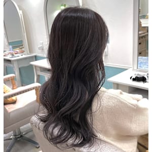 ブリーチ無しグレージュ