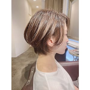 マイナス５歳若返るショートボブ・小顔に見えるショート・神戸