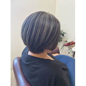 アンブレラカラー/ケアブリーチ/グレージュ