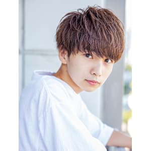 【小久保style】メンズカットツーブロックツイストウルフ