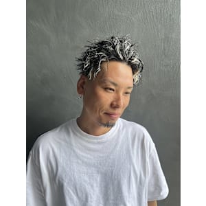 ホワイトメッシュ&ツイストスパイラル